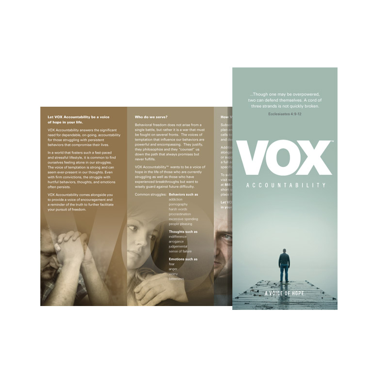 VOX Accountability brochure