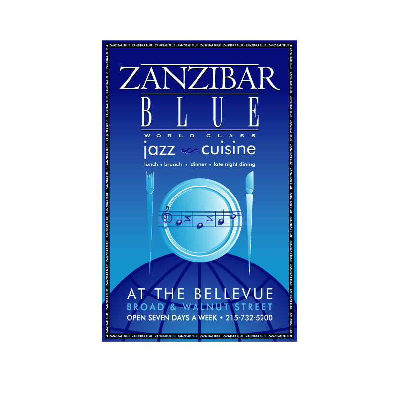 Zanzibar Blue poster